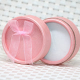 Pink Delicate Jewelry Box for Earrings Ring Pendant Beads Charms Accessories