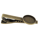 Hot Metal Men's Tie Bar with 18mm Tie Clip Blanks