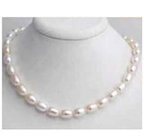 7-8mm Rice Freshwater Pearl Necklace