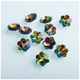 14mm Snow Shape Austrian Crystal Beads for Jewelry Glass Beads
