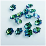 14mm Snow Shape Austrian Crystal Beads for Jewelry Glass Beads