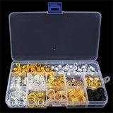 180pcs Hair Braid Dreadlock Beads Clips Spiral Hair Extension