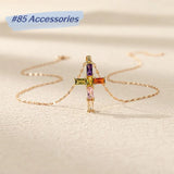 Rhinestone Cross Pendant Necklace For Women ZN00042