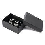 Piano Keyboard cufflinks for mens Square Musical Instrument Funny