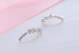 925 Sterling Silver Needle Stud Earring Female Anti-Allergic Sweet Accessories