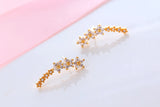 925 Sterling Silver Needle Stud Earring Female Anti-Allergic Sweet Accessories