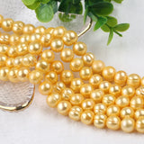 10-11mm Freshwater Pearl Potato Shape Pearl Strand