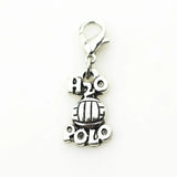 20pcs Water-polo Ball Charms Lobster Clasp DIY Jewelry Accessory