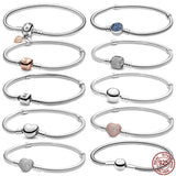 925 Silver Bucket Buckle Bracelet for DIY Jewelry Making