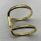 European American 925 Silver 14K Bracelet Jewelry
