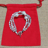 European American Creative S925 Pearl Bracelet Jewelry