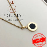 European American Love Party Necklace Jewelry Card Rock Link