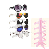 Hot Colors Plastic 5 Pairs Glasses Frame Sunglasses Display Stand