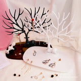 Deer Necklace Earring Organizer Stand Display Rack