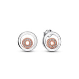 S925 Sterling Silver Heart Shaped Earrings