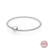 S925 Sterling Silver Snake Bone Bracelet for Women