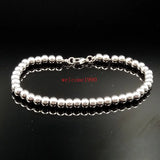 Stainless Steel Ball Chain Link Bracelet Bangle 6mm/8mm
