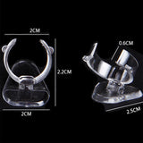 50pcs/lot Jewelry Package Ring Base Plastic Packaging