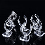 50pcs/lot Jewelry Package Ring Base Plastic Packaging