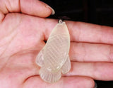 Fine Carp Pendant Natural Ice Seed Xiuyu Goldfish Jades Lucky Accessories