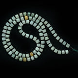 Jadeite Bead Pendant Lanyard Chain Necklace Men Women Luck