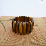 Natural Tiger Eye Stone Bracelet Men Women Luck