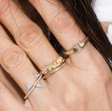 Personalized Niche Sense Ring, S925 Silver