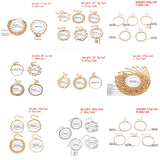 C-shaped and Twist Chain Set Bracelet for Women