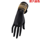 C-shaped and Twist Chain Set Bracelet for Women