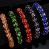 Glass Sands Healing Crystal Luminous Hand String