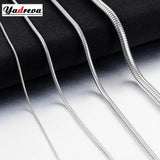 Stainless Steel Snake Chain Necklace 18 inches
