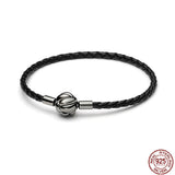 925 Silver Tricolor Knot Snake Bone Chain Bracelet for DIY Jewelry