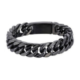 Metal Chain Bracelets Punk Men Charming Circle Bangle