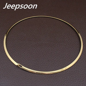 Stainless Steel Jewelry Collar Necklace For Women
