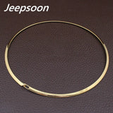 Stainless Steel Jewelry Collar Necklace For Women