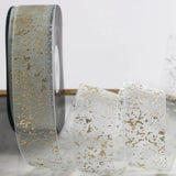 Hot Stamp Snow Yarn DIY Bow Hair Ornament Ribbon