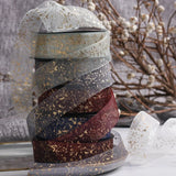 Hot Stamp Snow Yarn DIY Bow Hair Ornament Ribbon