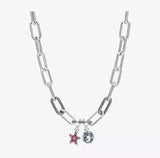 925 Silver Fit Pando Neckle Classic DIY Neckle for Women