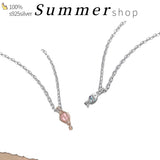 925 Silver Fits Pando Charm DIY Necklace Gift for Women Jewelry