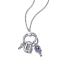 100% 925 Silver Fits Original Pando Charm DIY Neckle Charm for Women