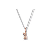 100% 925 Sterling Silver Pando Charm Necklace Gifting for Women