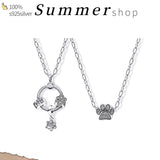 925 Silver Pando Charm DIY Necklace Charm Gift for Women Jewelry