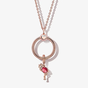 100% 925 Sterling Silver Original Pando Charm DIY Neckle Charm for Women