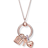 925 Silver Pando Charm Necklace for Women