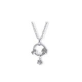 925 Sterling Silver Fits Pando Charm Classic DIY Neckle Charm