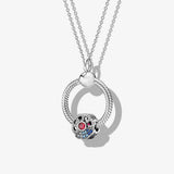 100% 925 Sterling Silver Original Pando Charm DIY Neckle Charm for Women