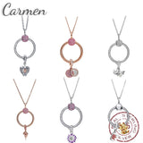 925 Silver Charm for Women Necklace DIY Gifting