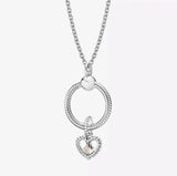 925 Sterling Silver DIY Necklace for Pando fits Original Necklace