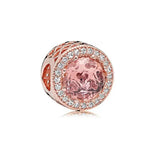 100% S925 Sterling Silver DIY Bead Charm for Bracelet