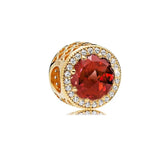 Sterling Silver DIY Bead Charm Pando Creative Jewelry for Women's Gift